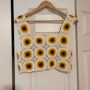 Pac sun crochet tank